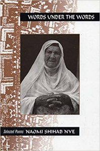 Book cover for "Words Under the Words" by Naomi Shihab Nye.