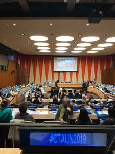A photo of the conference room for CTAUN 2019.