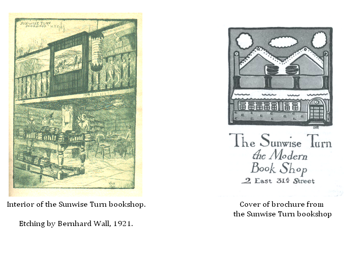 Illustrations from Sunwise Turn bookshop 1917
