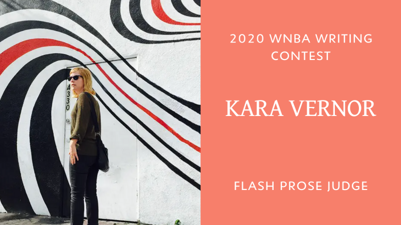 Photo of Kara Vernor 2020 WNBA Contest flash prose judge